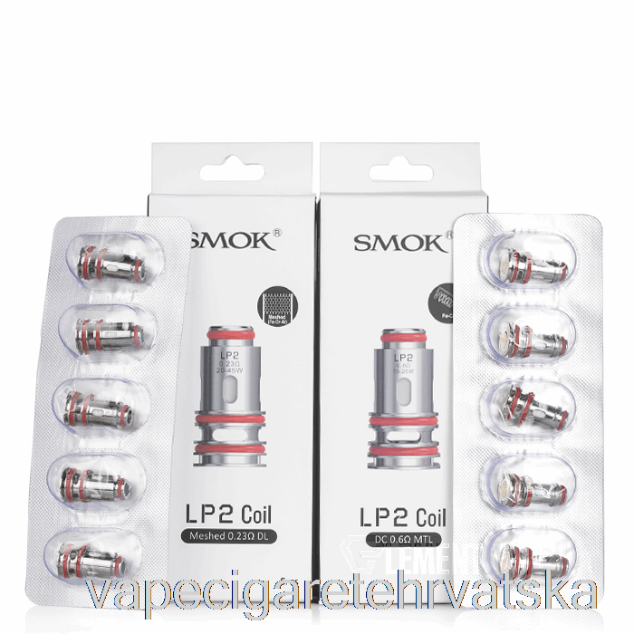 Vape Hrvatska Smok Lp2 Replacement Coils 0.4ohm Lp2 Meshed Coils